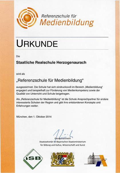 Referenzschule für Medienbildung