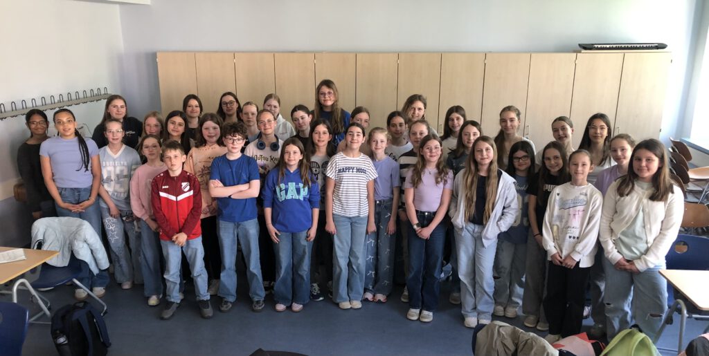 Der Chor der Realschule Herzogenaurach